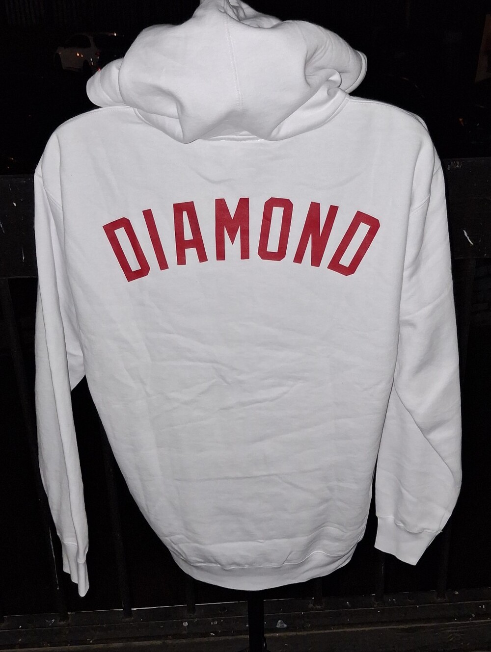 NWOT DIAMOND Zip Up Hoodie Sizes Med & Large